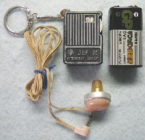 photo of crystal 100yen radio